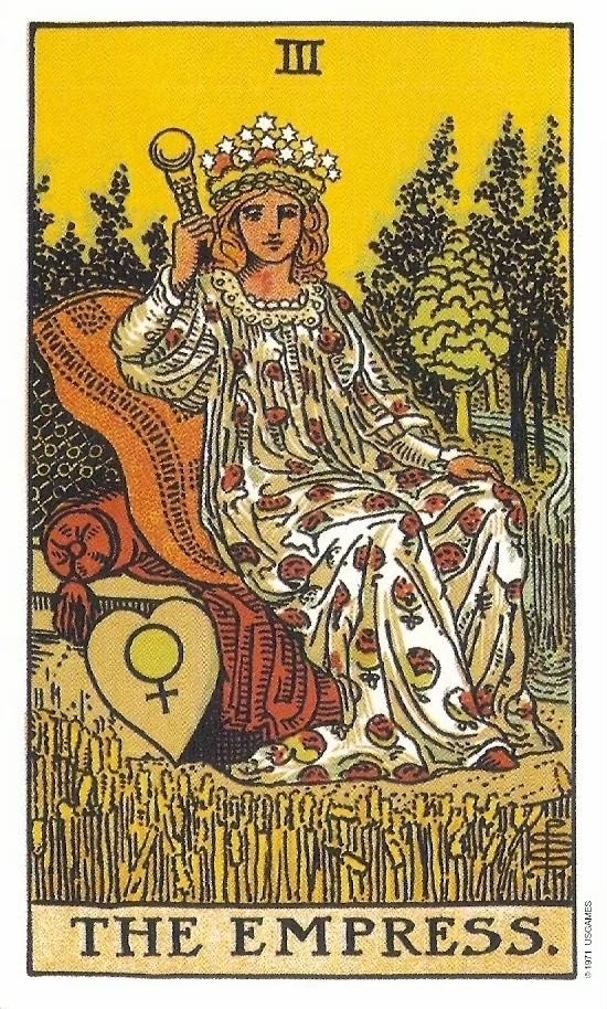 Waite-Tarot-III-THE EMPRESS