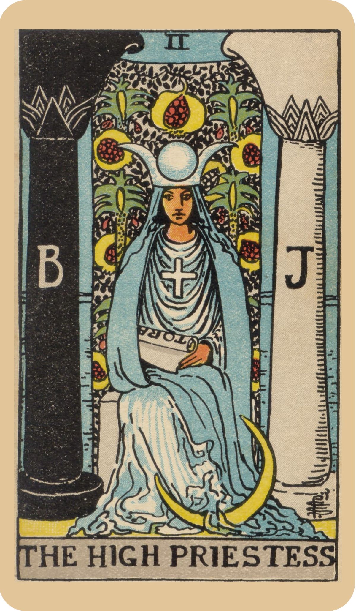 The High Priestess 女祭司